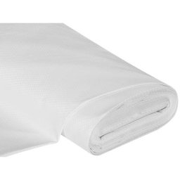 Toile à broder « grain d'orge », blanc, largeur : 183 cm