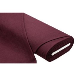 Tissu Sweat-shirt recyclé, bordeaux