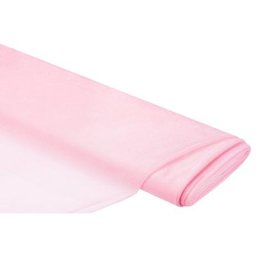 Tissu tulle souple, rose pâle