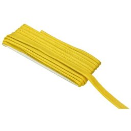 buttinette Passepoil en coton, jaune, Ø 2,4 mm, 5 m