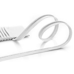 buttinette Passepoil en coton, gris clair, Ø 4 mm, 5 m