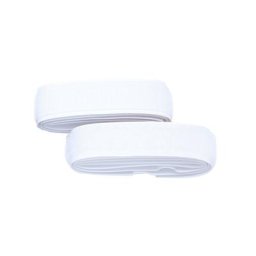 buttinette Ruban scratch, autocollant, blanc, largeur : 2 cm
