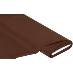 Tissu polyester uni, praliné