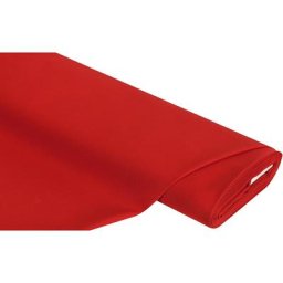 Tissu ignifuge, rouge