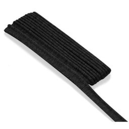 buttinette Passepoil en jersey, gris foncé, 3 mm Ø, 3 m