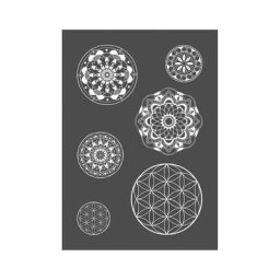 Rayher Pochoir pour sérigraphie ""mandala
