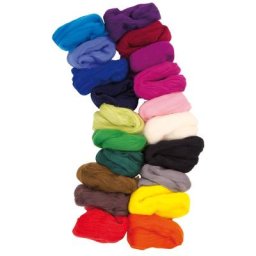 Laine cardée, 100 g