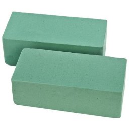 Briques de mousse florale, 23 x 11 x 8 cm, 2 pièces