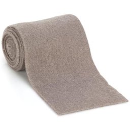 Ruban en laine feutrée, taupe, 13 cm, 1,5 m