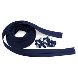 buttinette Fermeture à glissière sans fin, bleu marine, longueur : 4 m