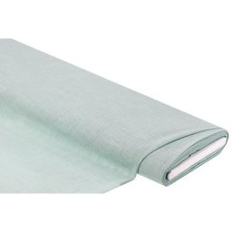 Tissu pour rideaux ""aspect lin"", menthe