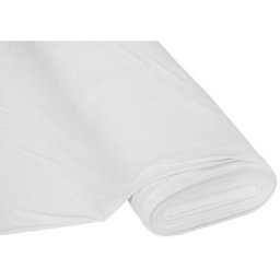 Tissu jersey en viscose ""Basic"", blanc