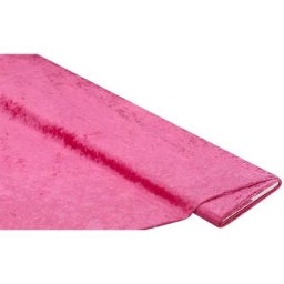 Panne de velours, rose vif
