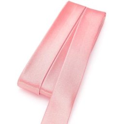 buttinette Biais en satin, rose, 2 cm, 5 m
