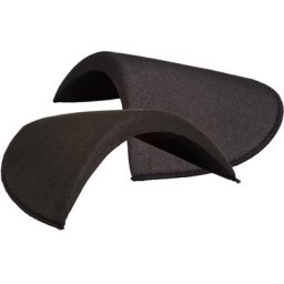 Epaulettes demi-lune, noir, 130 x 175 x 13 mm