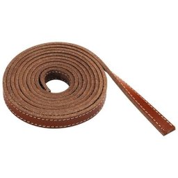 Ruban en cuir, marron, 10 mm, 1,5 m