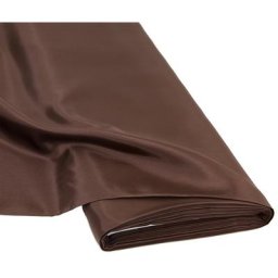 Tissu taffetas, marron foncé