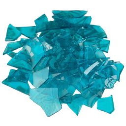 Mosaïque rétro, turquoise/argent, 2-3 cm, 100 g