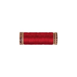 Mettler Silk Finish Cotton - Fil pour machine à coudre, 40, 150 m, rouge