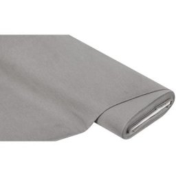 Tissu molleton en coton ""Nora"", gris