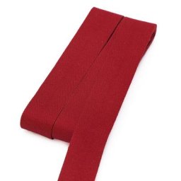 buttinette Ruban de coton, bordeaux, largeur : 2 cm, 5 m