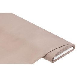 Tissu coton biologique, uni, taupe