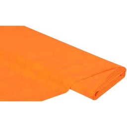Tissu coton ""moiré"", mandarine