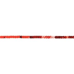 Ruban de paillettes, rouge, largeur : 6 mm, longueur : 3 m
