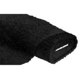 Tissu peluche, noir
