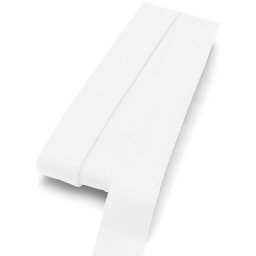 buttinette Biais jersey, blanc, largeur : 2 cm, longueur : 3 m