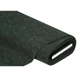 Feutrine pour loisirs créatifs, vert foncé chiné, épaisseur : 1,3 mm