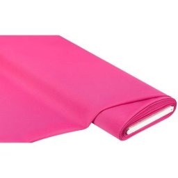 Tissu polyester uni, rose vif