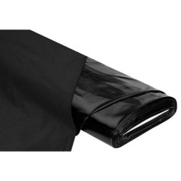 Tissu lamé extensible, noir