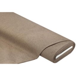Tissu d'ameublement ""Marseille"", marron chiné