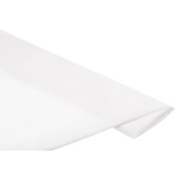 Tissu voile uni, blanc