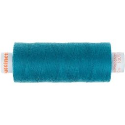 buttinette Fil à coudre universel, turquoise, grosseur : 100, bobine de 500 m