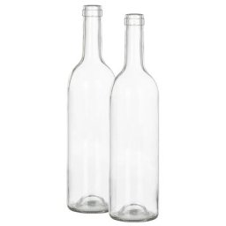 Bouteilles en verre pour la déco, 31,5 cm, 7,5 cm Ø, 2 pièces