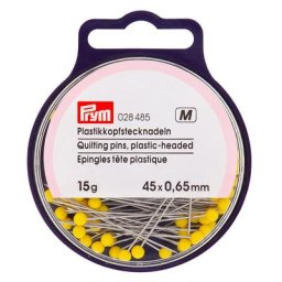 Prym Epingles quilting, longueur 45 mm, 15 g = env. 110 pièces
