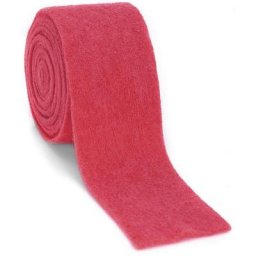 Ruban en laine feutrée, rose vif, 7,5 cm, 3 m