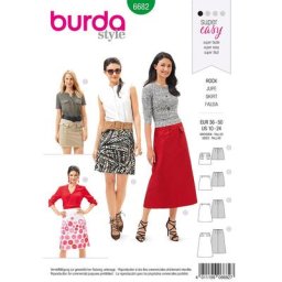 burda Patron 6682 ""jupe trapèze