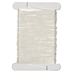 Fil élastique transparent, 0,8 mm, 10 m