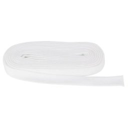 buttinette Cordon plat, blanc, largeur : 2 cm, 5 m