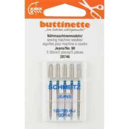 buttinette Aiguilles pour machine à coudre ""jeans