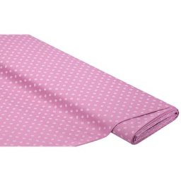 Tissu coton ""petites fleurs"", mauve