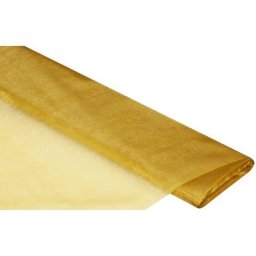 Tissu organza ""Delhi"", or brillant