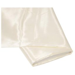 Tissu satin uni ""Gala"", champagne
