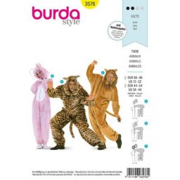 Patron Burda 3576 ""animaux