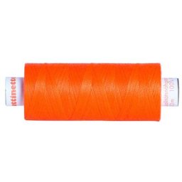 buttinette Fil à coudre universel, orange fluo, grosseur : 100, bobine de 500 m