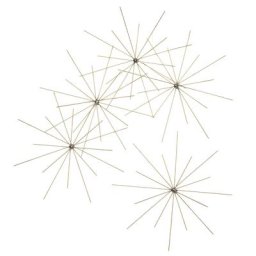 Etoiles doubles en fil métallique
