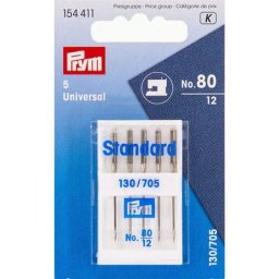Prym Aiguilles pour machine à coudre ""universal"", épaisseur : 80, contenu : 5 pièces